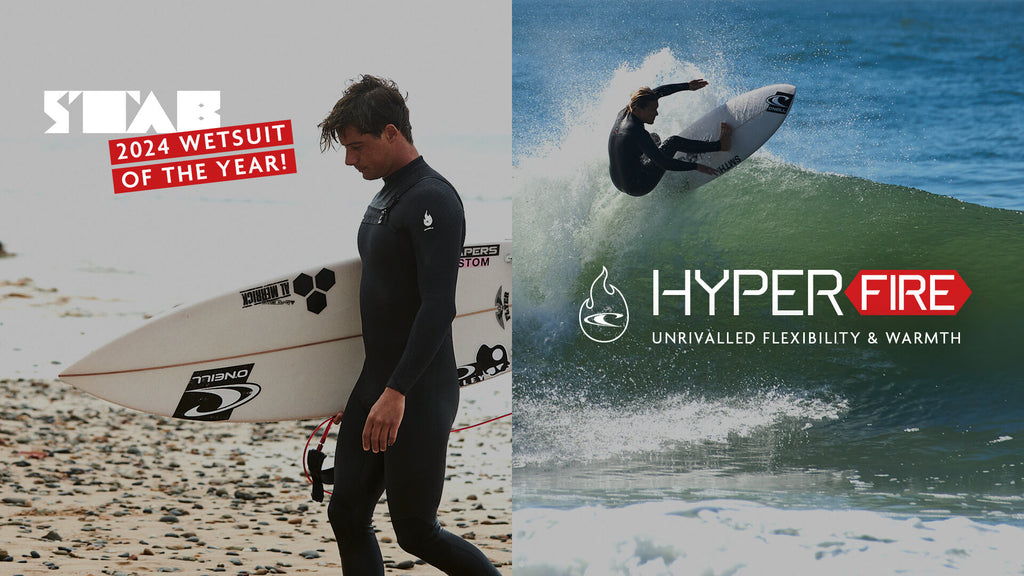 HyperFire wins STAB Best Wetsuit of 2024 O'Neill Australia
