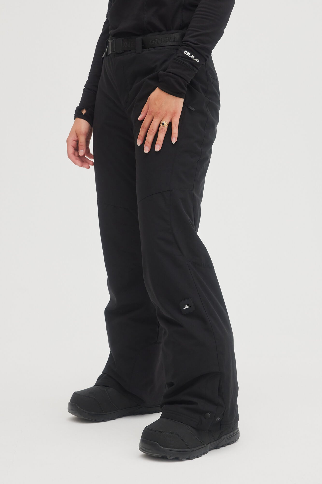 Women's Star Slim Snow Pants - Black Out
