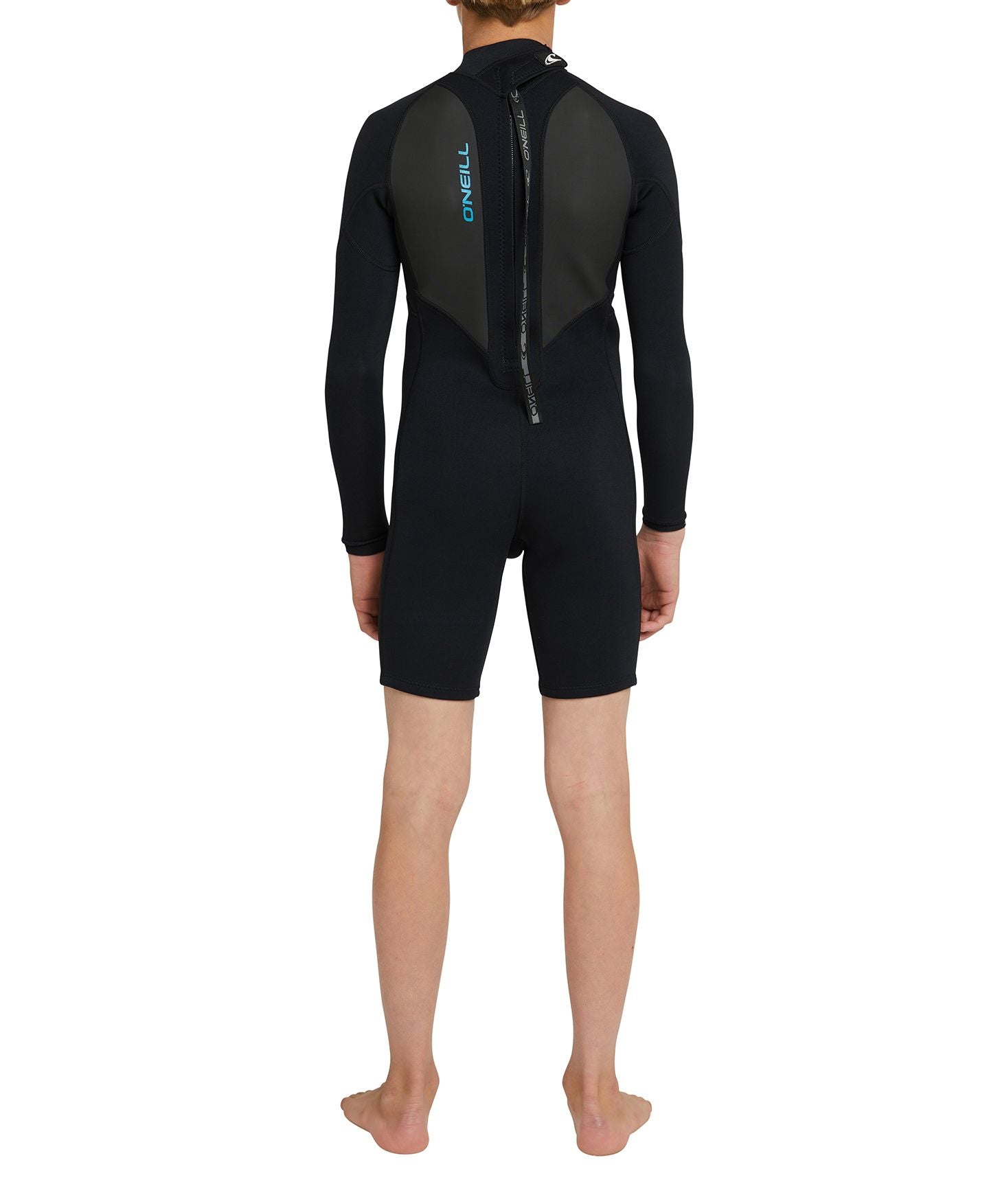 Boy's Reactor 2mm Long Sleeve Spring Suit BZ Wetsuit - Black