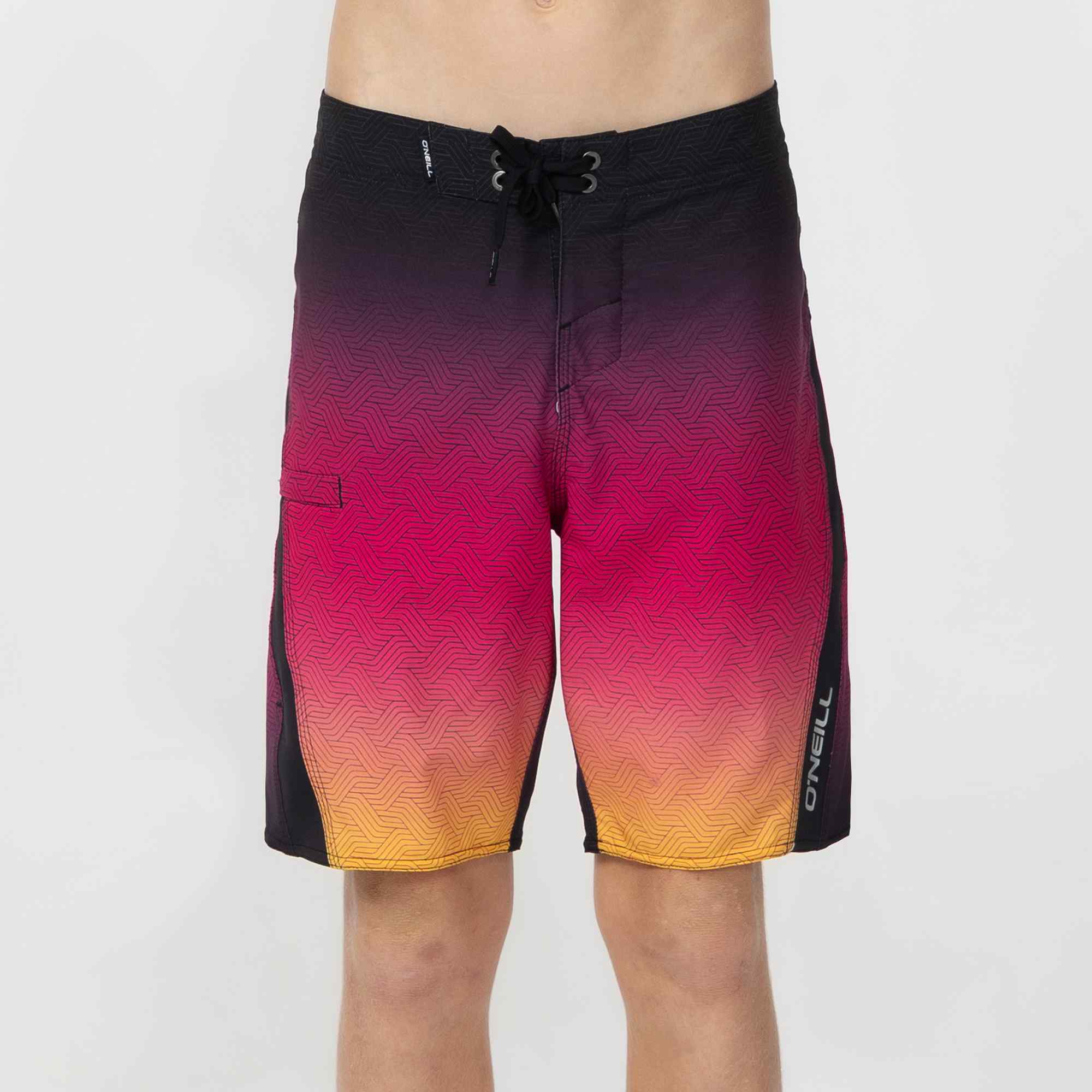 Boy's SuperFreak 17" Boardshort - Fuschia