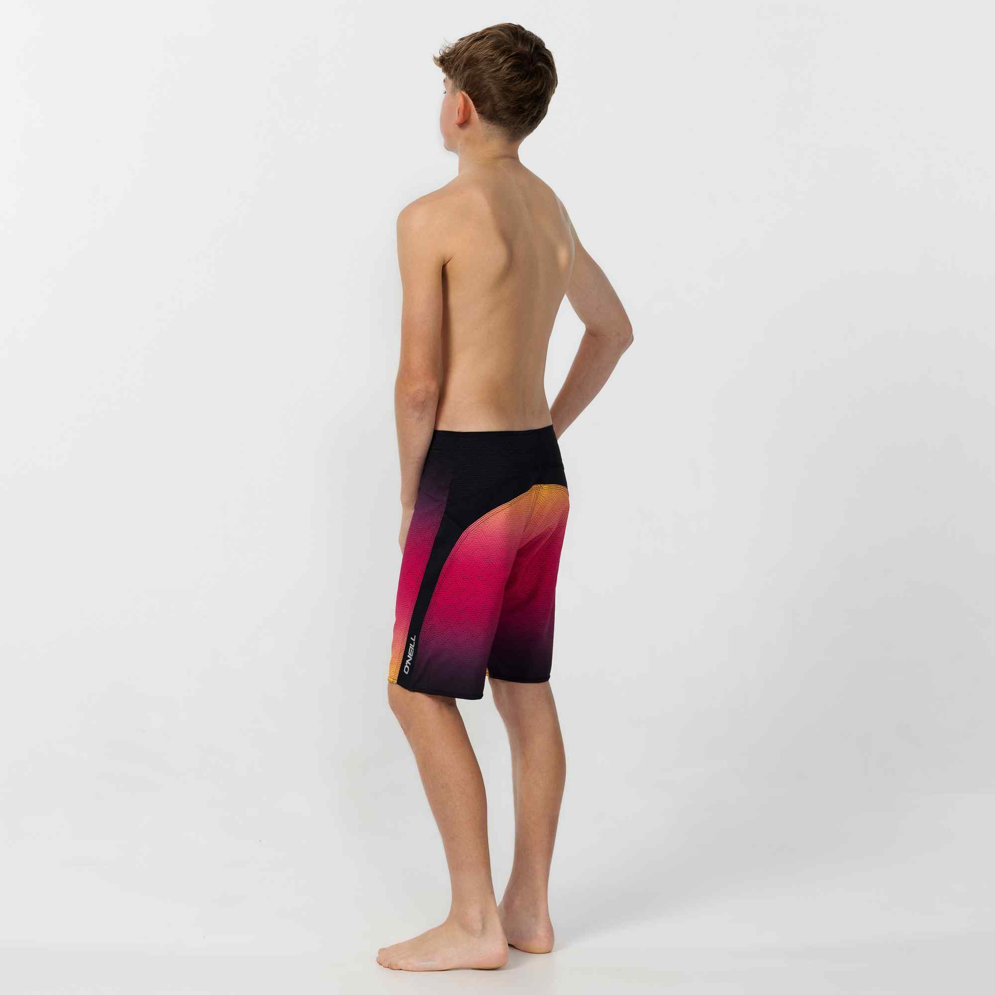 Boy's SuperFreak 17" Boardshort - Fuschia
