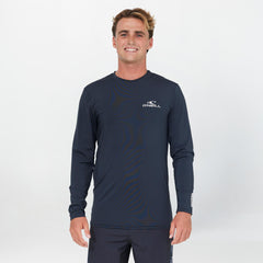Clean & Mean Long Sleeve Rash Vest Tee - Black
