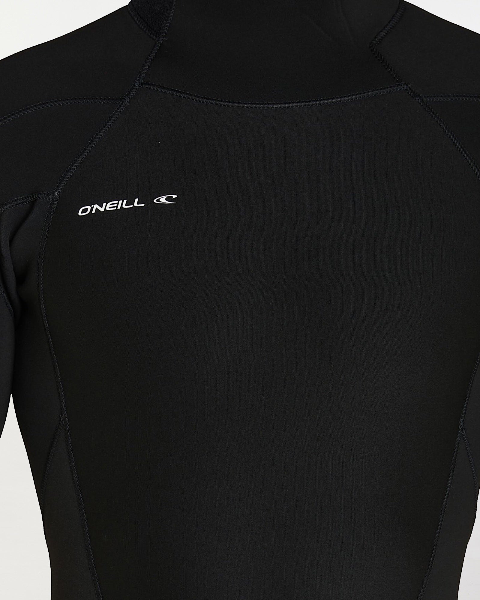 Defender Back Zip Short Sleeve Spring Suit 2mm Wetsuit - Black