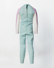Girl's Toddler Reactor BZ 2mm Steamer Wetsuit - Aqua