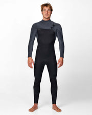 HyperFreak 3/2+ Steamer Chest Zip Wetsuit - Graphite