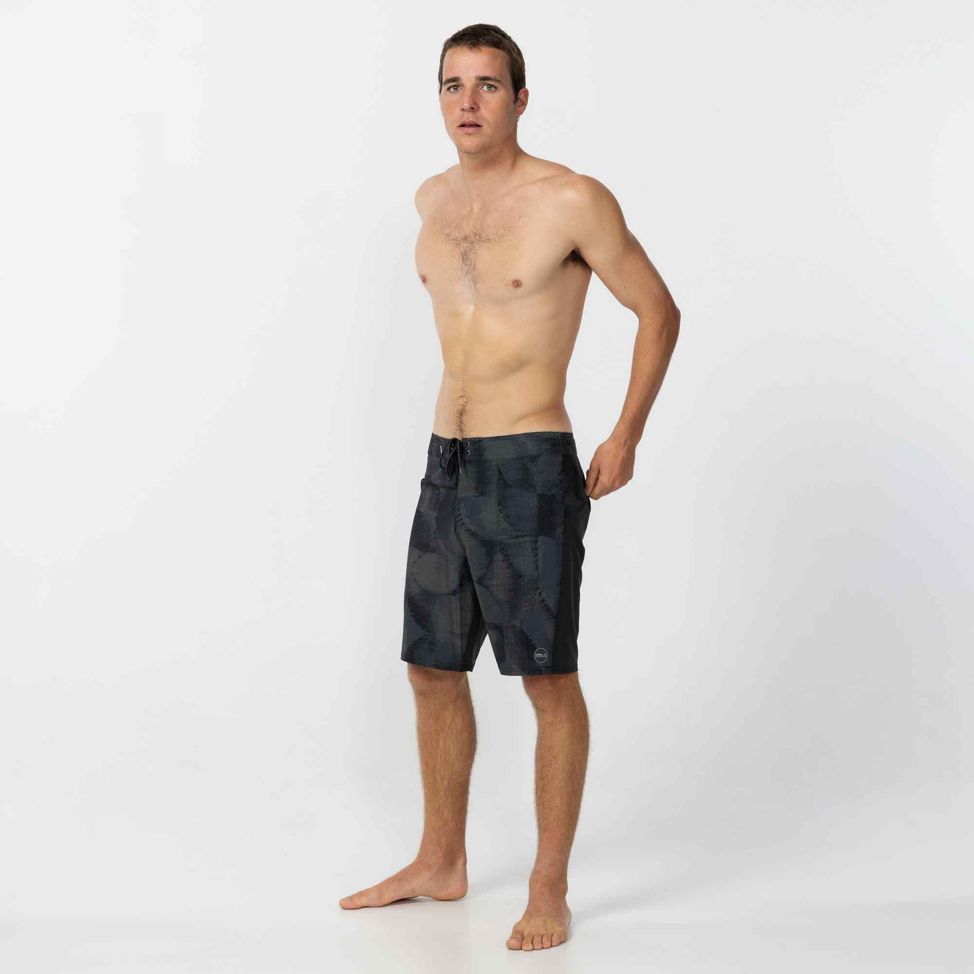 HyperFreak Tech TRVLR Enduro 19" Boardshort - Army