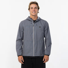 Men's TRVLR Windbreaker Stretch Jacket - Gargoyle