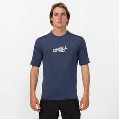 Men's Y2K SS Rash Vest Tee - Navy