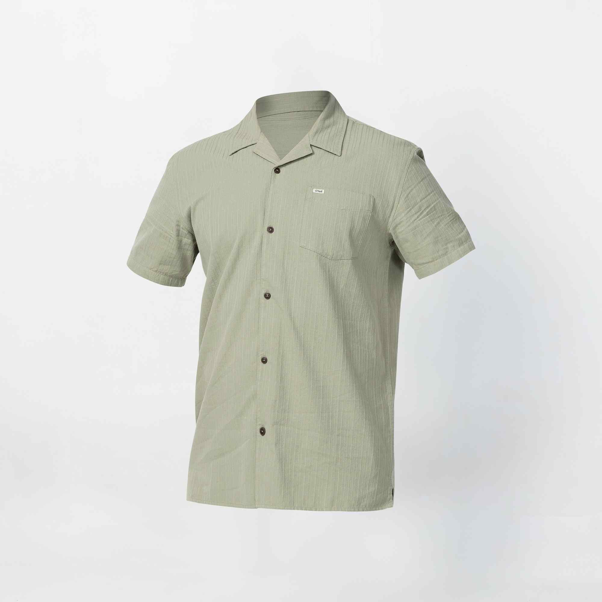 OG Eco Stripe Standard Short Sleeve Shirt - Seaglass