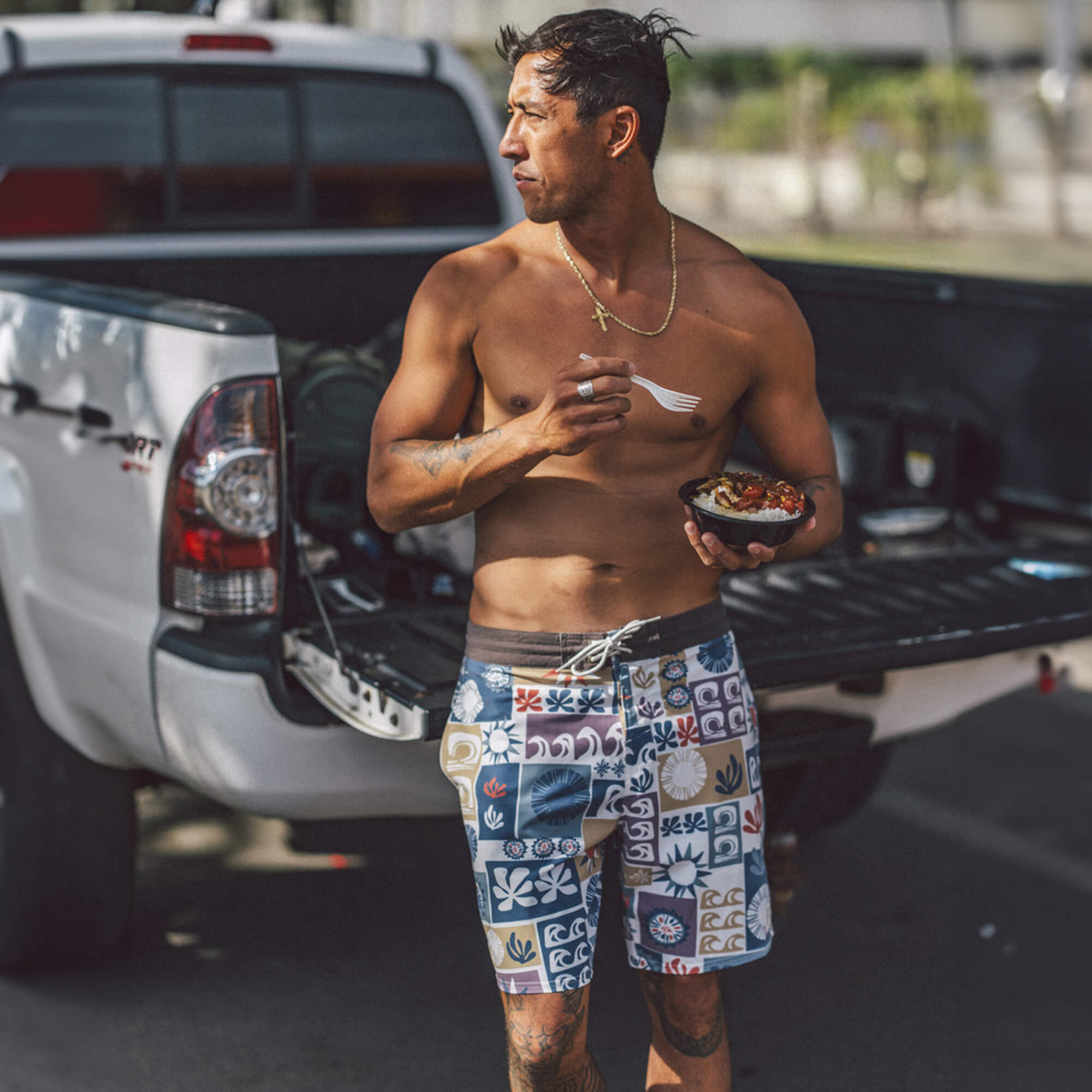 OG Print Cruzer 18" Boardshort - Multi