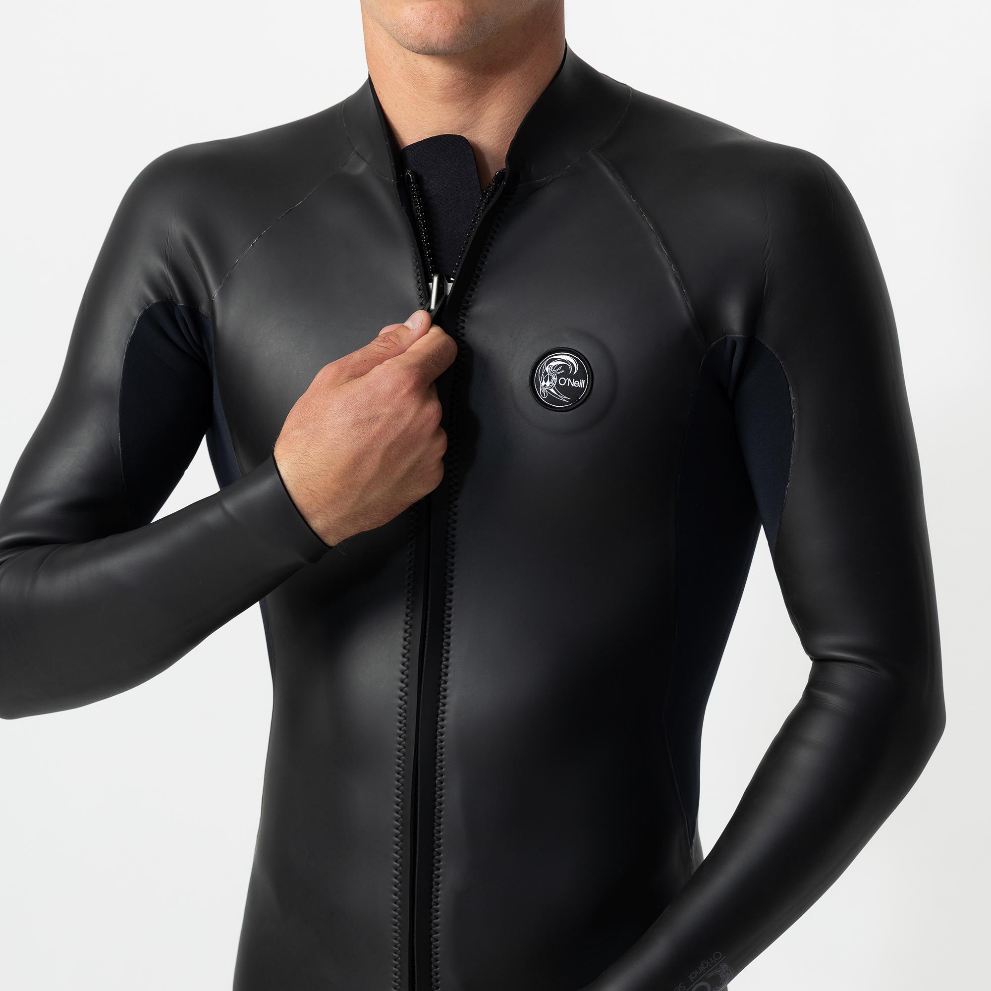 ORiginal Zip Through Wetsuit Jacket - Black