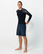 Reactor 1.5mm Long Sleeve Wetsuit Jacket - Black Gunmetal