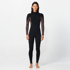Women's Bahia 3/2mm Steamer Chest Zip - Terra Weave
