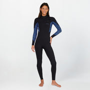 Women's Bahia 3/2mm Steamer Chest Zip - Jungle Surf