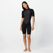 Women's Factor Back Zip Spring Suit 2mm Wetsuit - Black