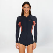 Women's HyperFreak 2mm Long Sleeve Spring Suit Front Zip - Sienna Linen
