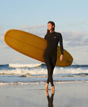 Women's Reactor 3/2mm Steamer Wetsuit - Black