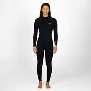 Women's Reactor 3/2mm GBS Steamer Wetsuit - Black