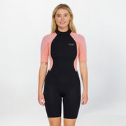 Women's Reactor 2mm Spring Suit Back Zip - Burnt Coral