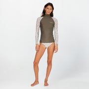 Women's Salina High Neck Rash Vest - Dune