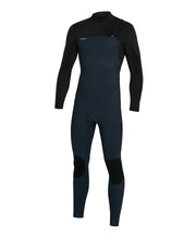 Kids Hyperfreak 3/2+ Steamer Chest Zip Wetsuit - Gunmetal/Raven