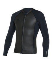 HyperFreak Front Zip Long Sleeve Wetsuit Jacket 2mm - Black