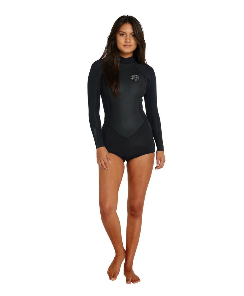 Buy Women's Cruise BZ LS Mid Spring Suit 2mm Wetsuit - Black