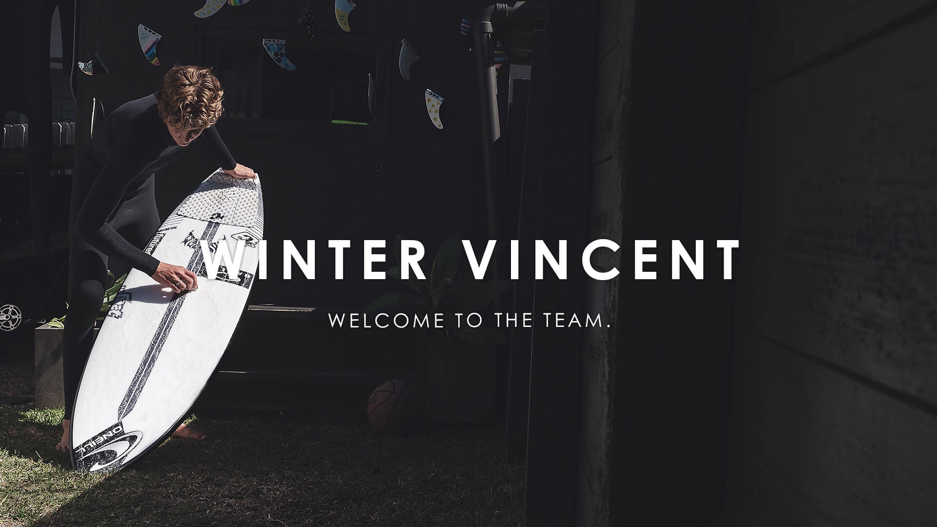 Welcome to the team Winter Vincent