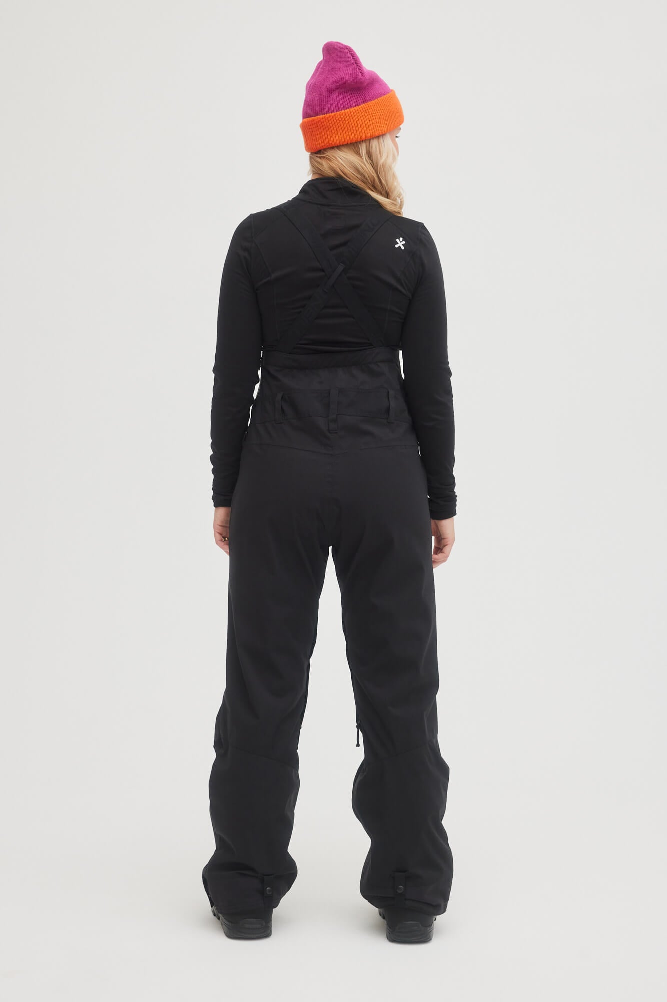 Women's O'Riginals Bib Snow Pants - Black Out Colour Block