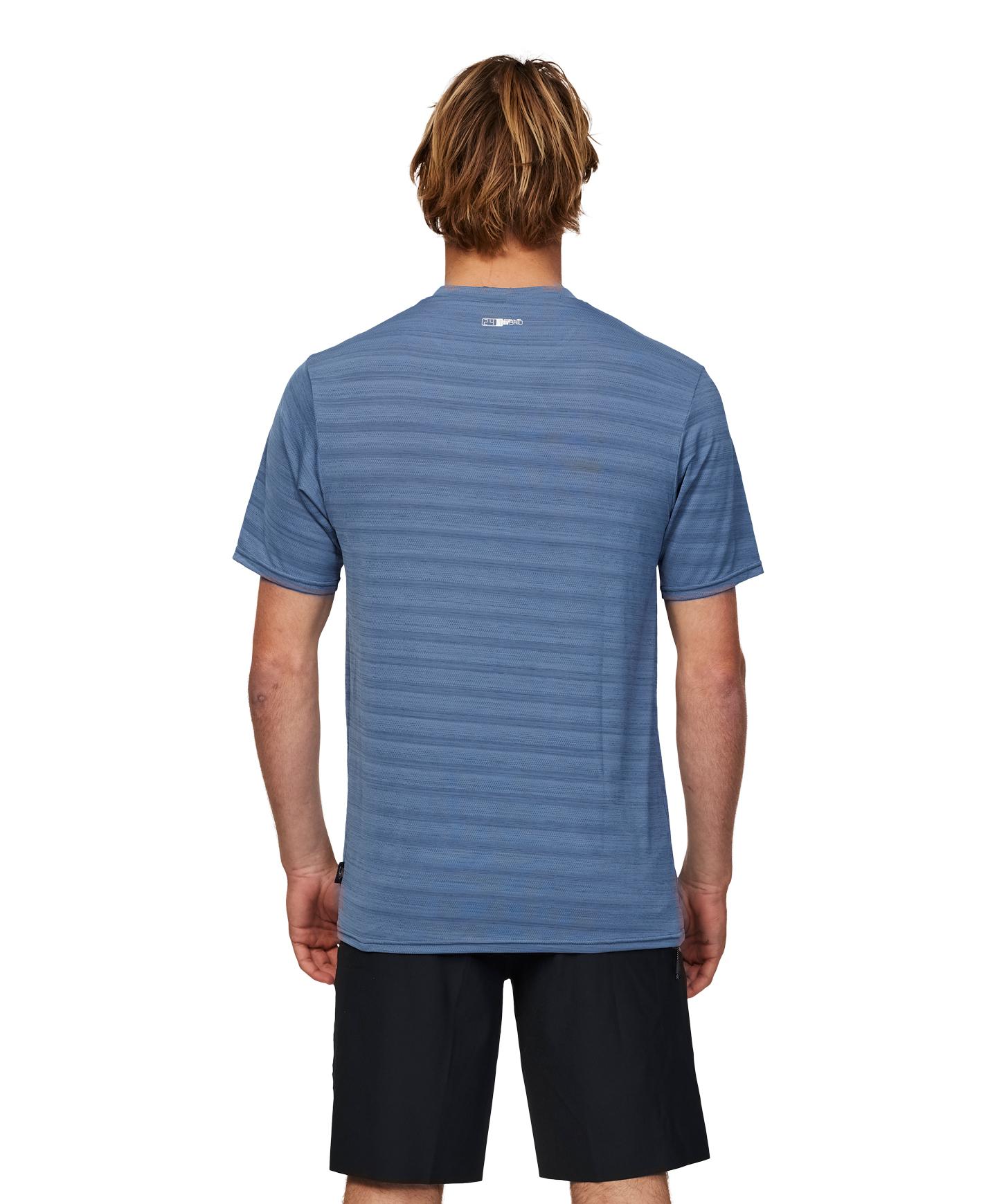 24/7 Tech Surf Tee SS Rashie - Copen Blue