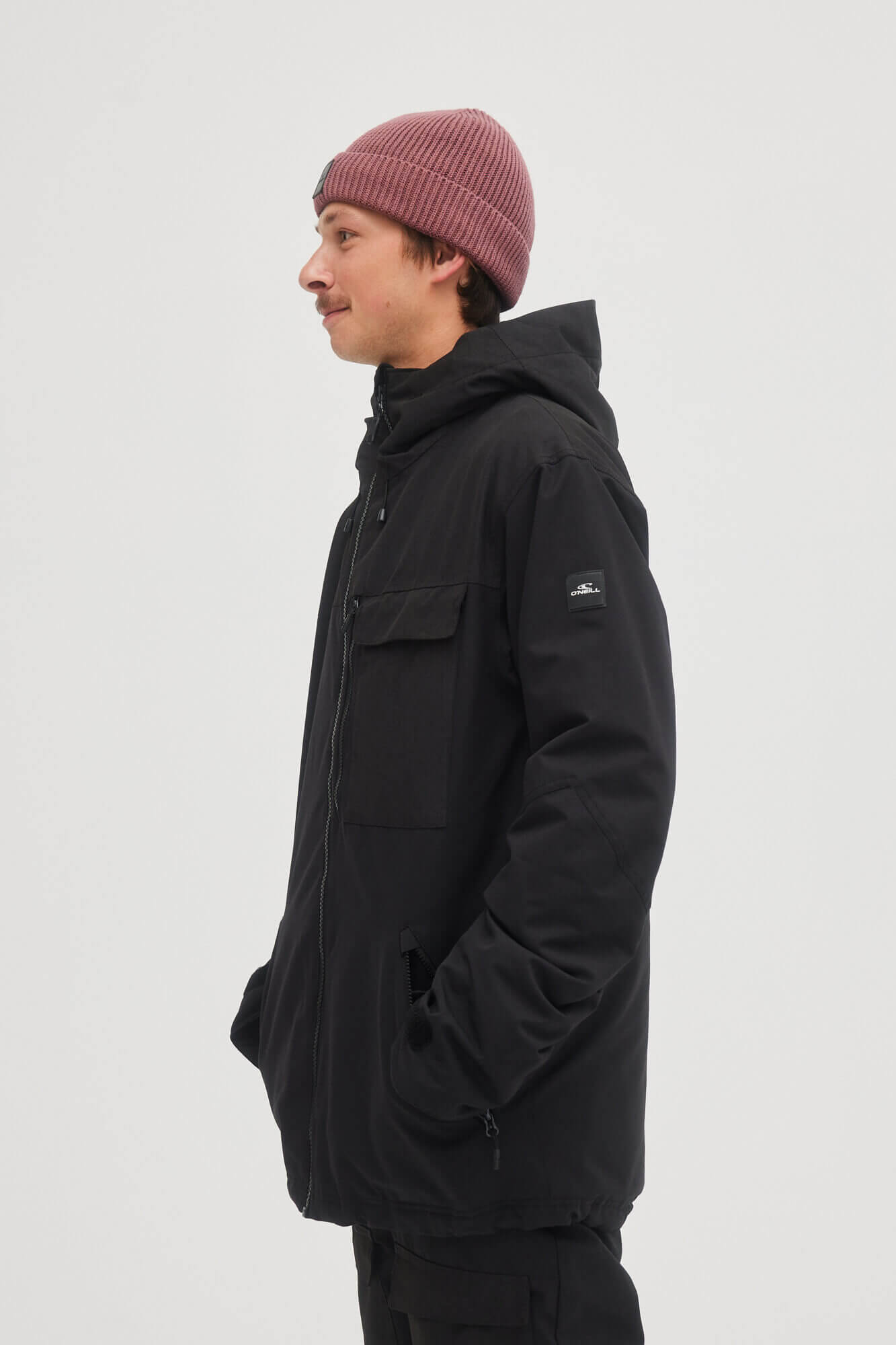 Men's Utility Snow Jacket - Black Out