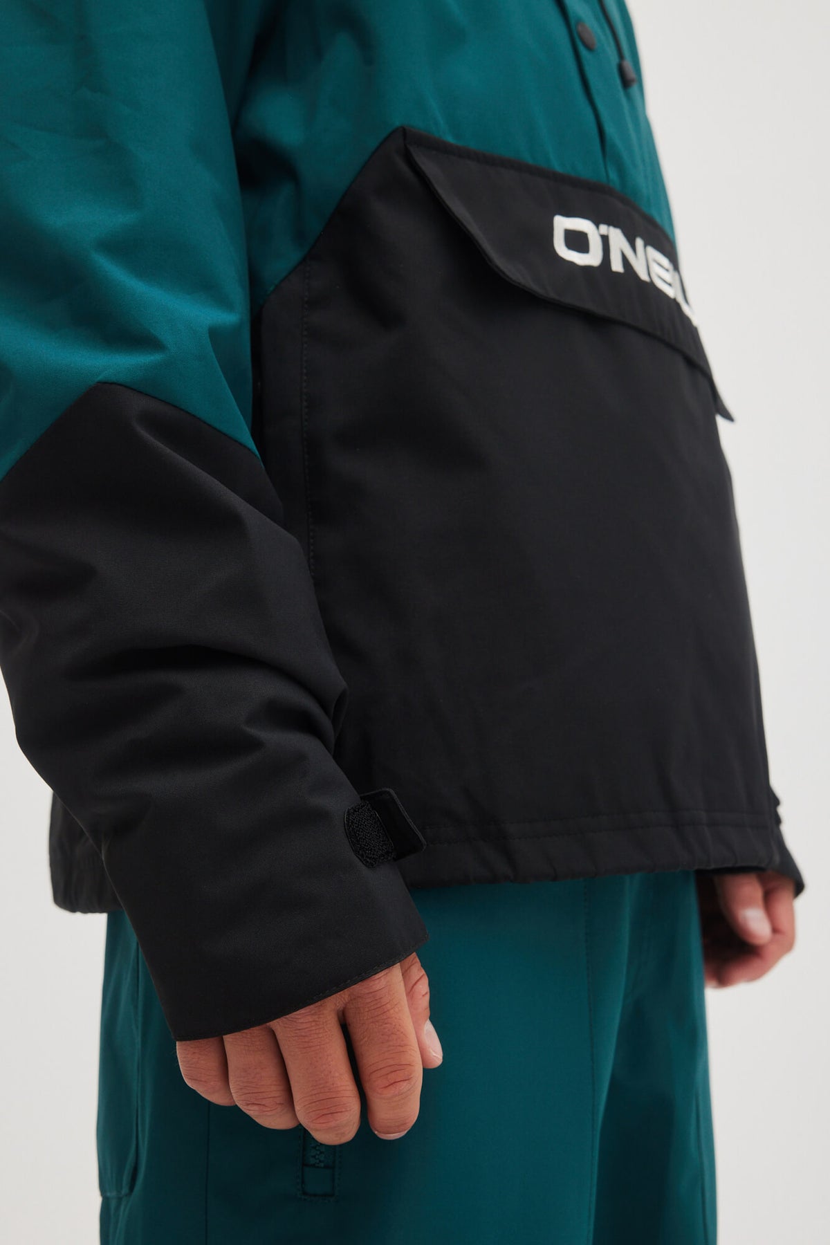 Men's O'Riginals Anorak Snow Jacket - Deep Teal Colour Block