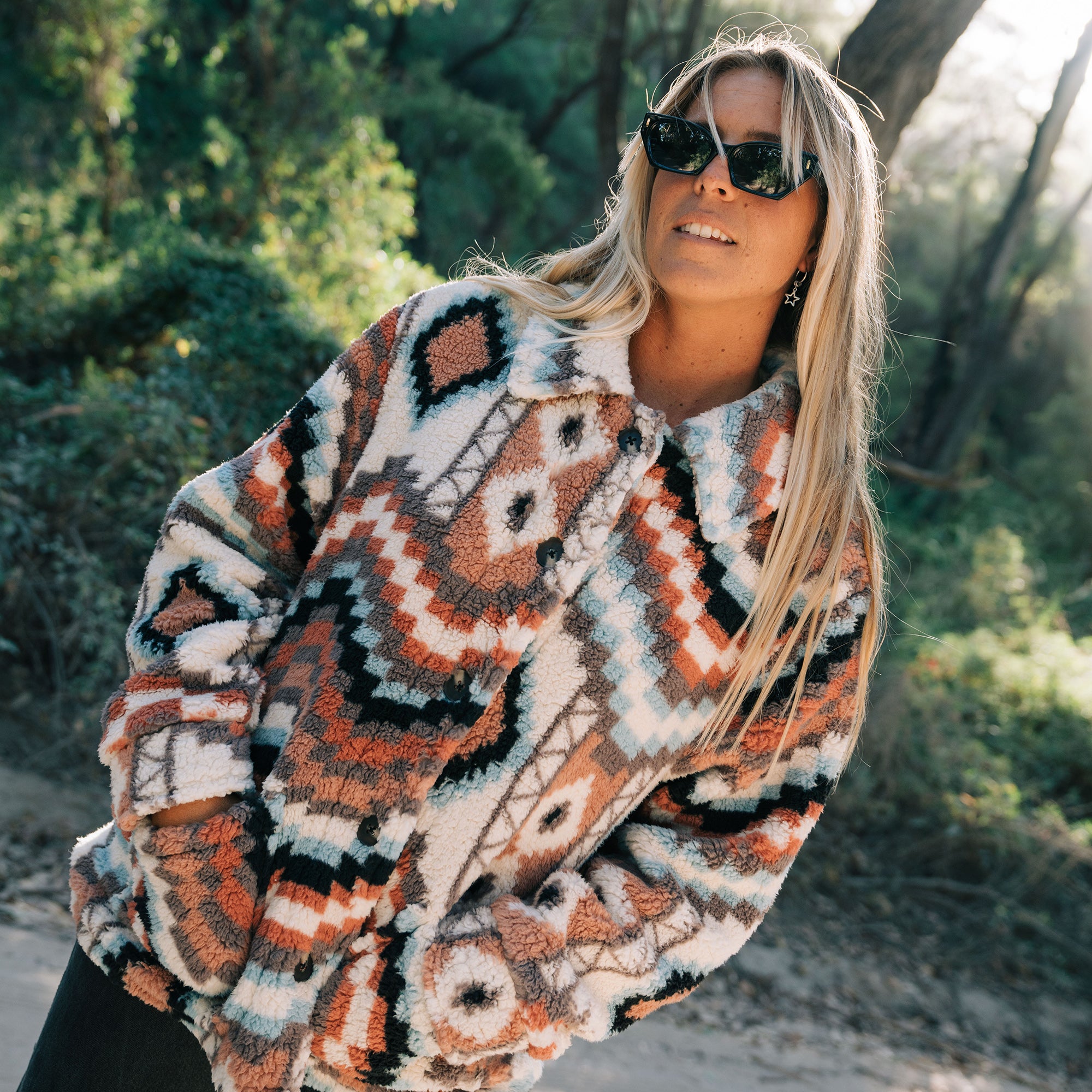 Women's Huxlee Printed Jacket - Multi