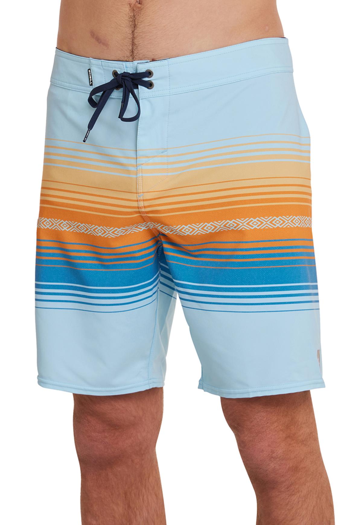 Men's Heat Stripe Line 19 - Sky Blue