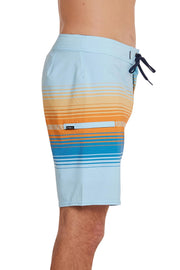 Men's Heat Stripe Line 19 - Sky Blue