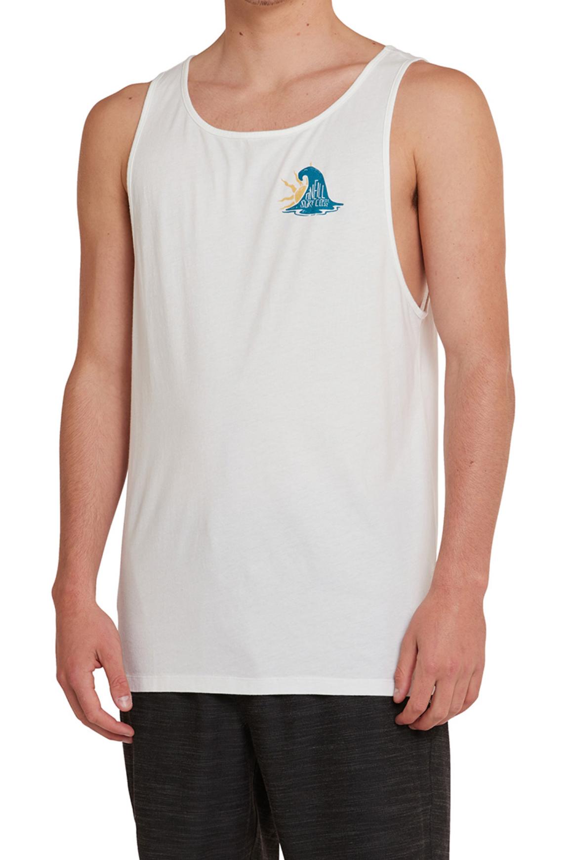 Men's Aftermath Tank - White