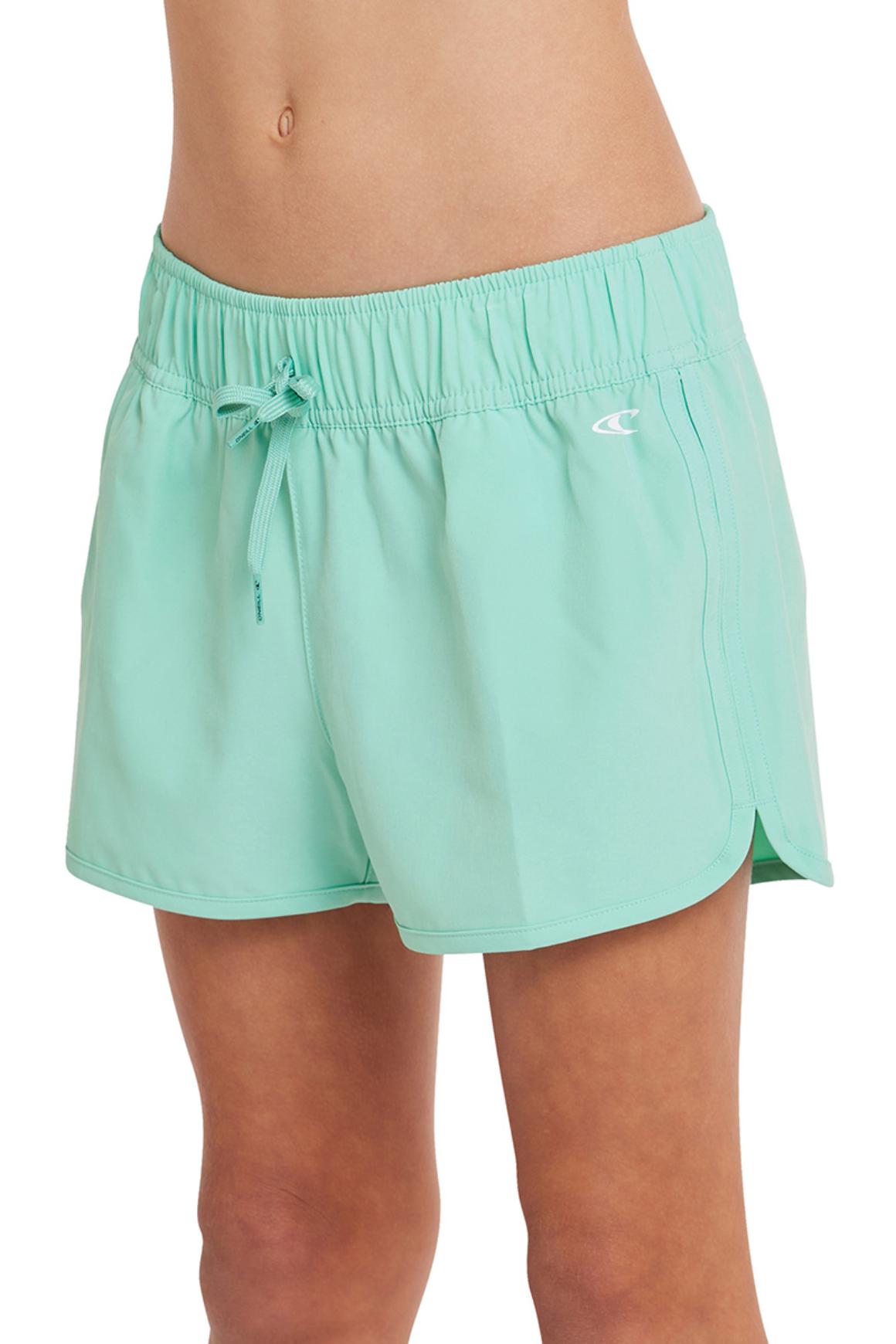 Girl's Lane Solid Stretch 2" Boardshorts - Ocean