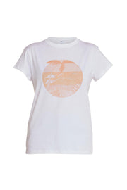 Women's Palm Tree Tee - White