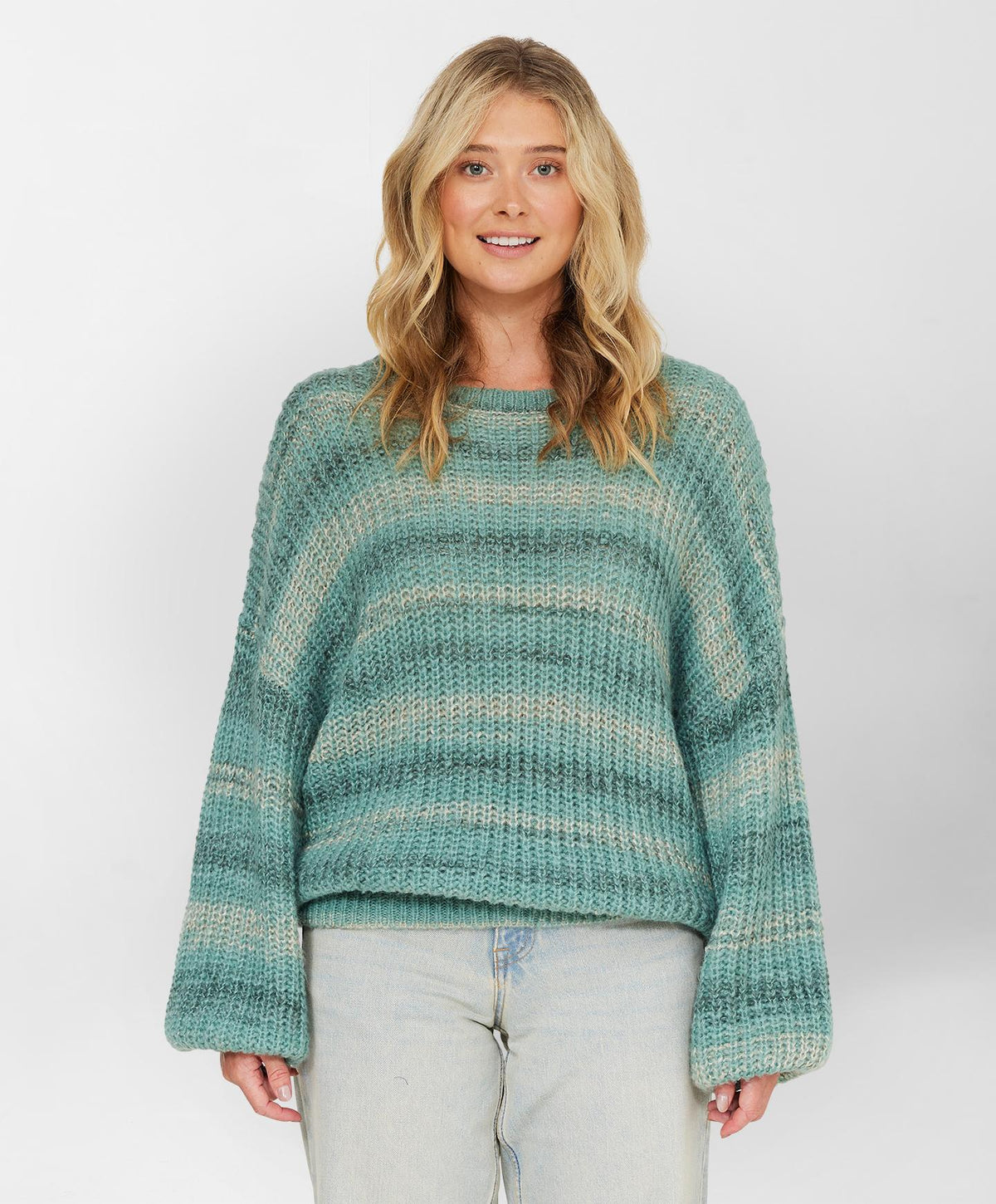 Bayou Sweater - Oil Blue