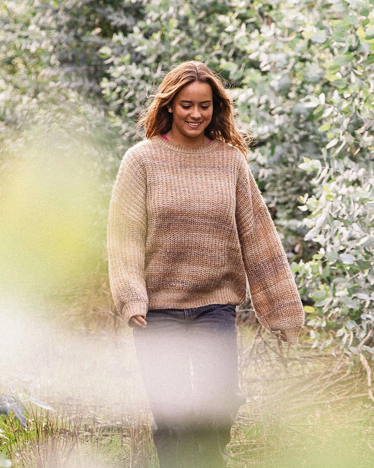 Bayou Sweater - Tobacco Brown
