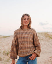 Bayou Sweater - Tobacco Brown