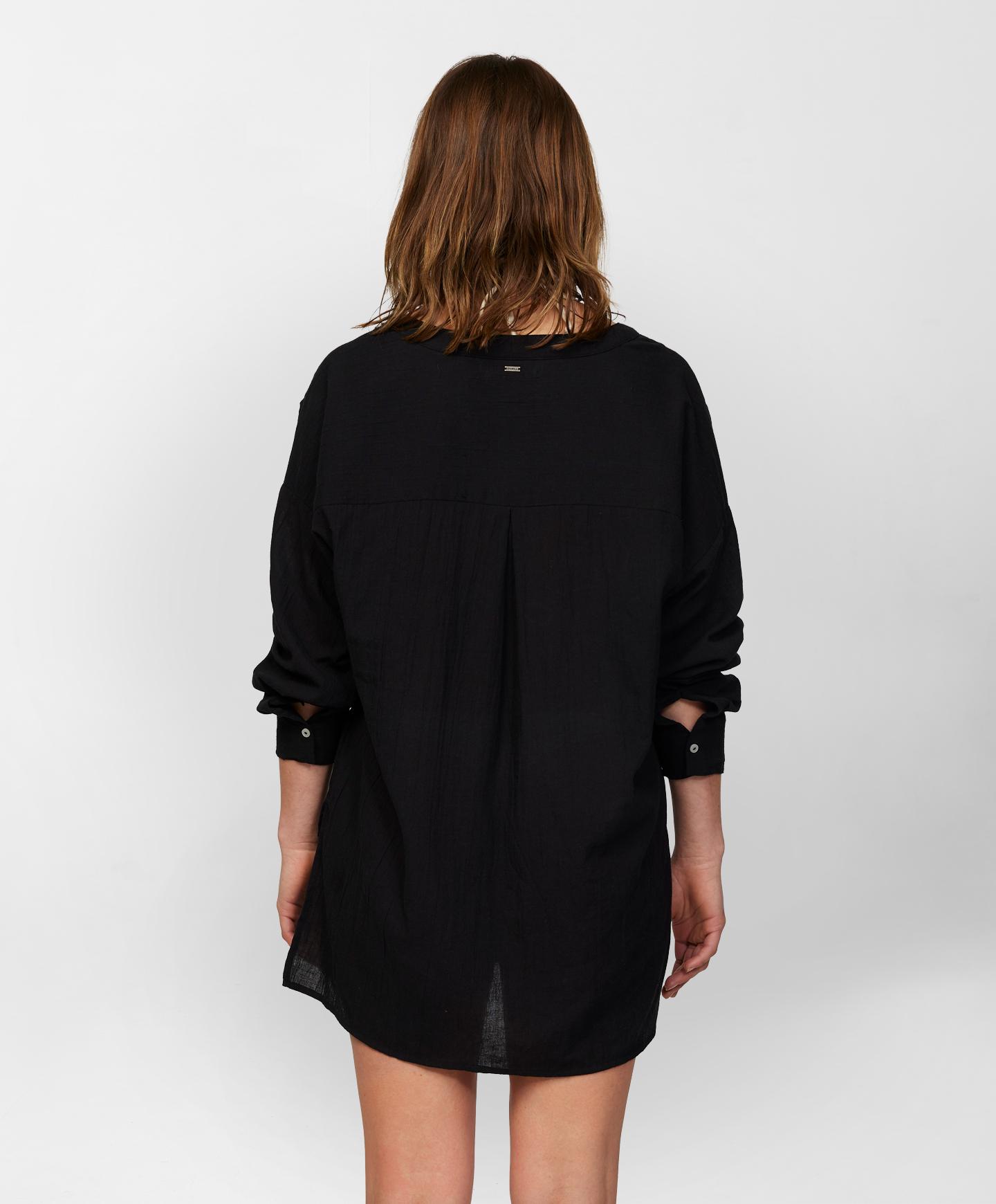 Belizin Coverup Dress - Black