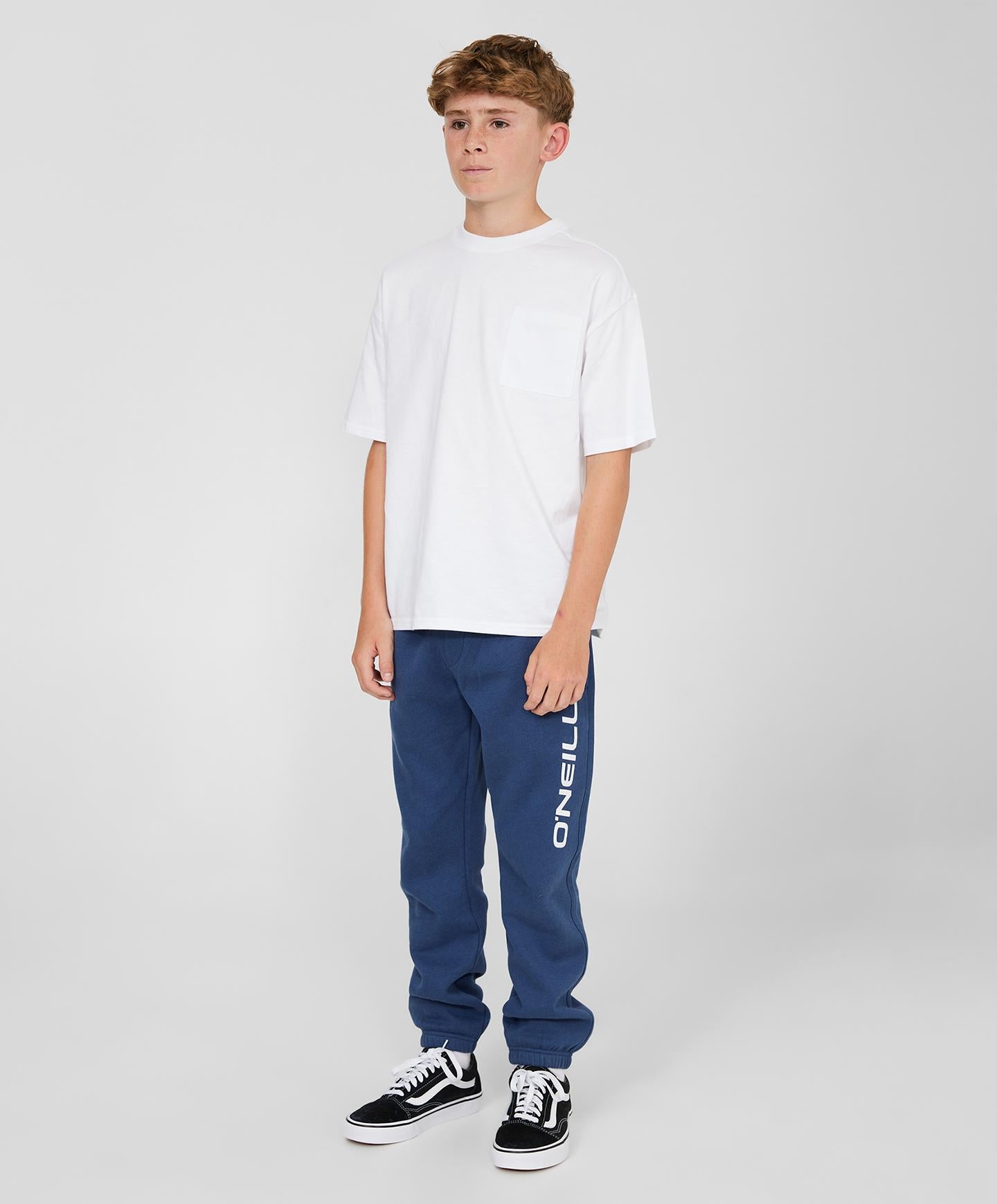 Boys Clean & Mean Trackpants - Navy