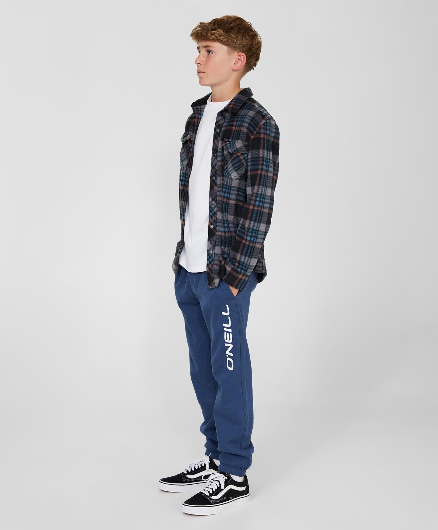 Boys Clean & Mean Trackpants - Navy