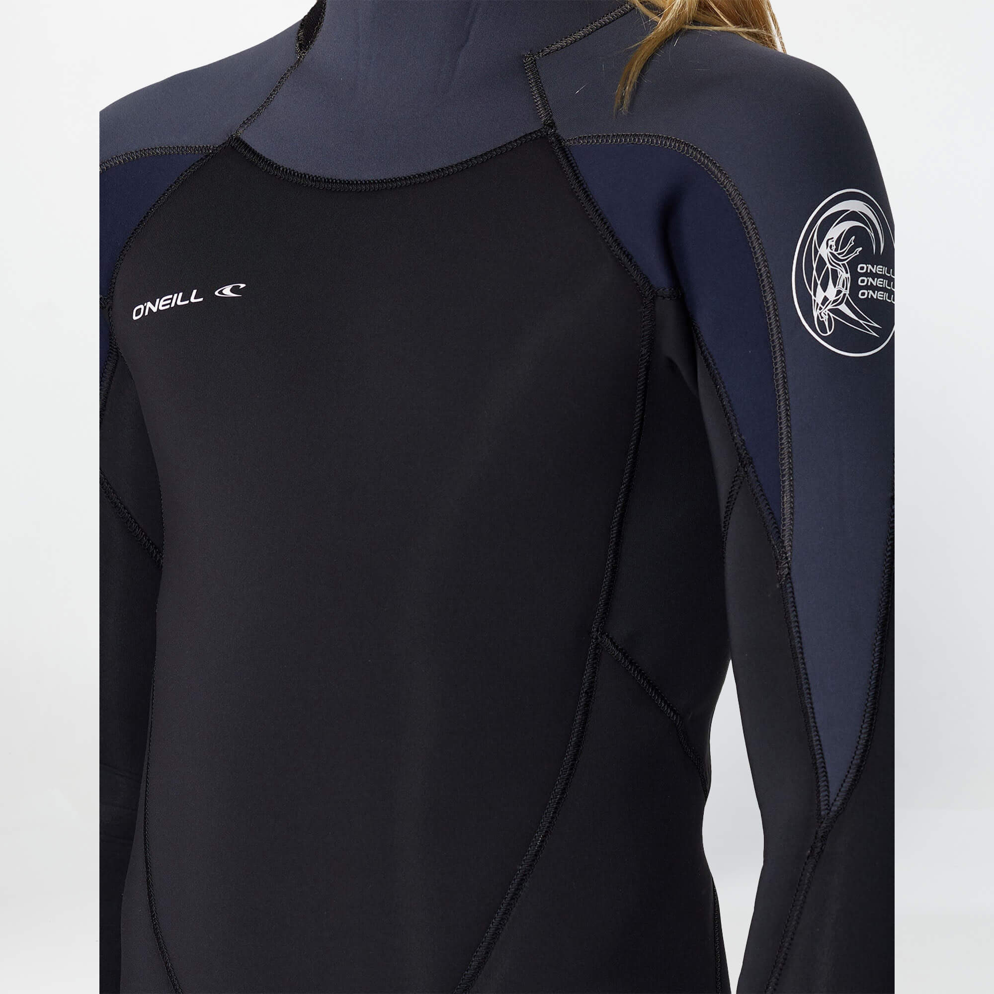 Boy's Defender 3/2mm Steamer Back Zip Wetsuit - Gunmetal