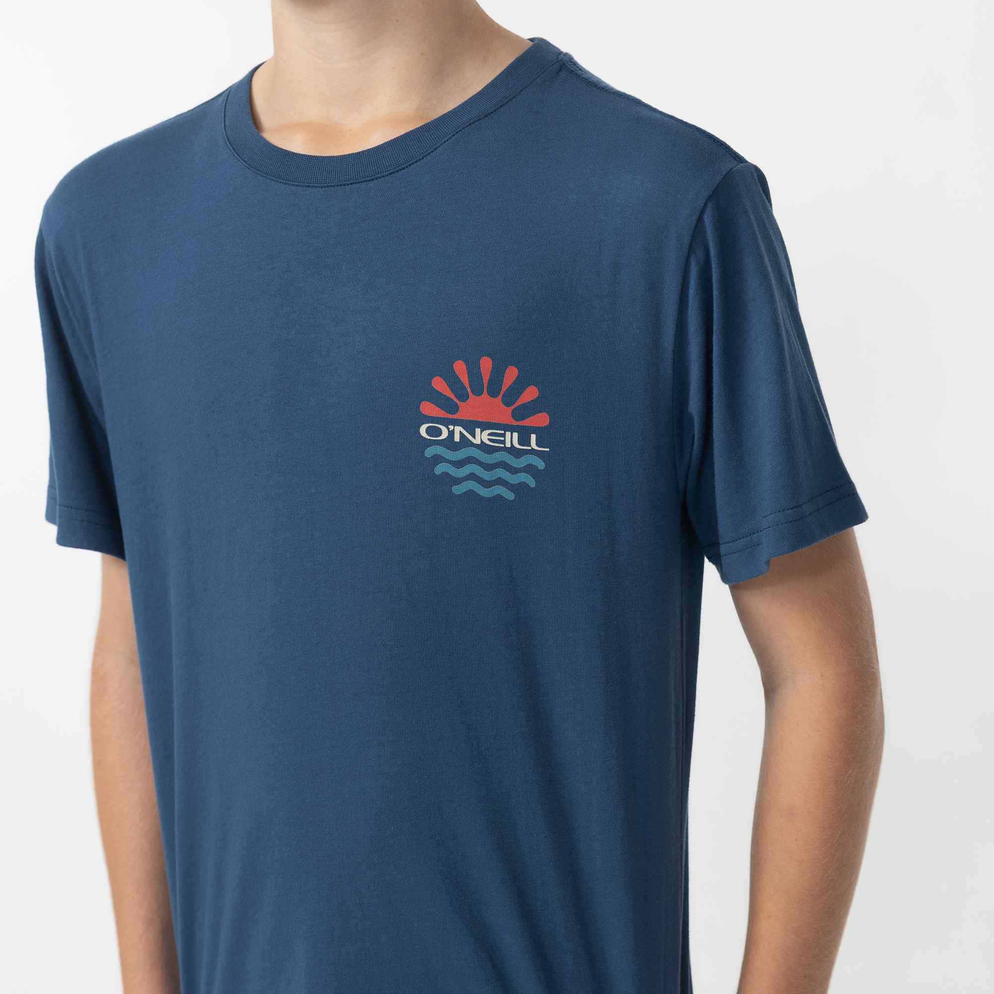 Boy's Encircle T-Shirt - Blue Sketchbook
