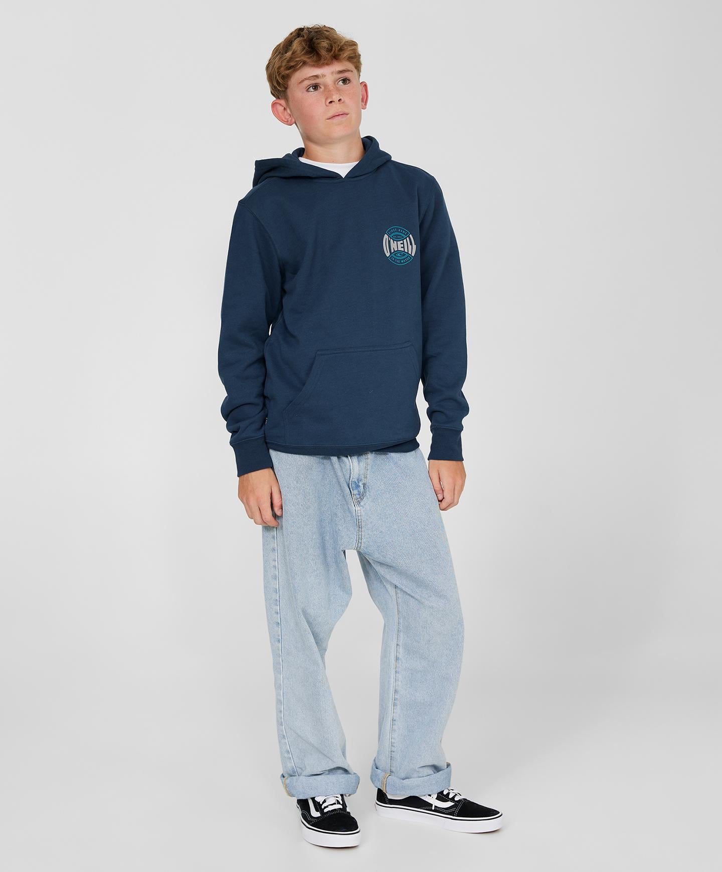 Boys Fifty Two Pullover - Midnight Navy