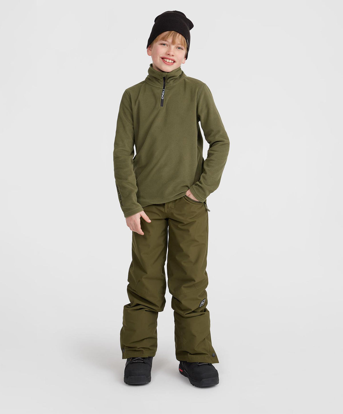 Boy's Hammer Snow Pants - Forest Night