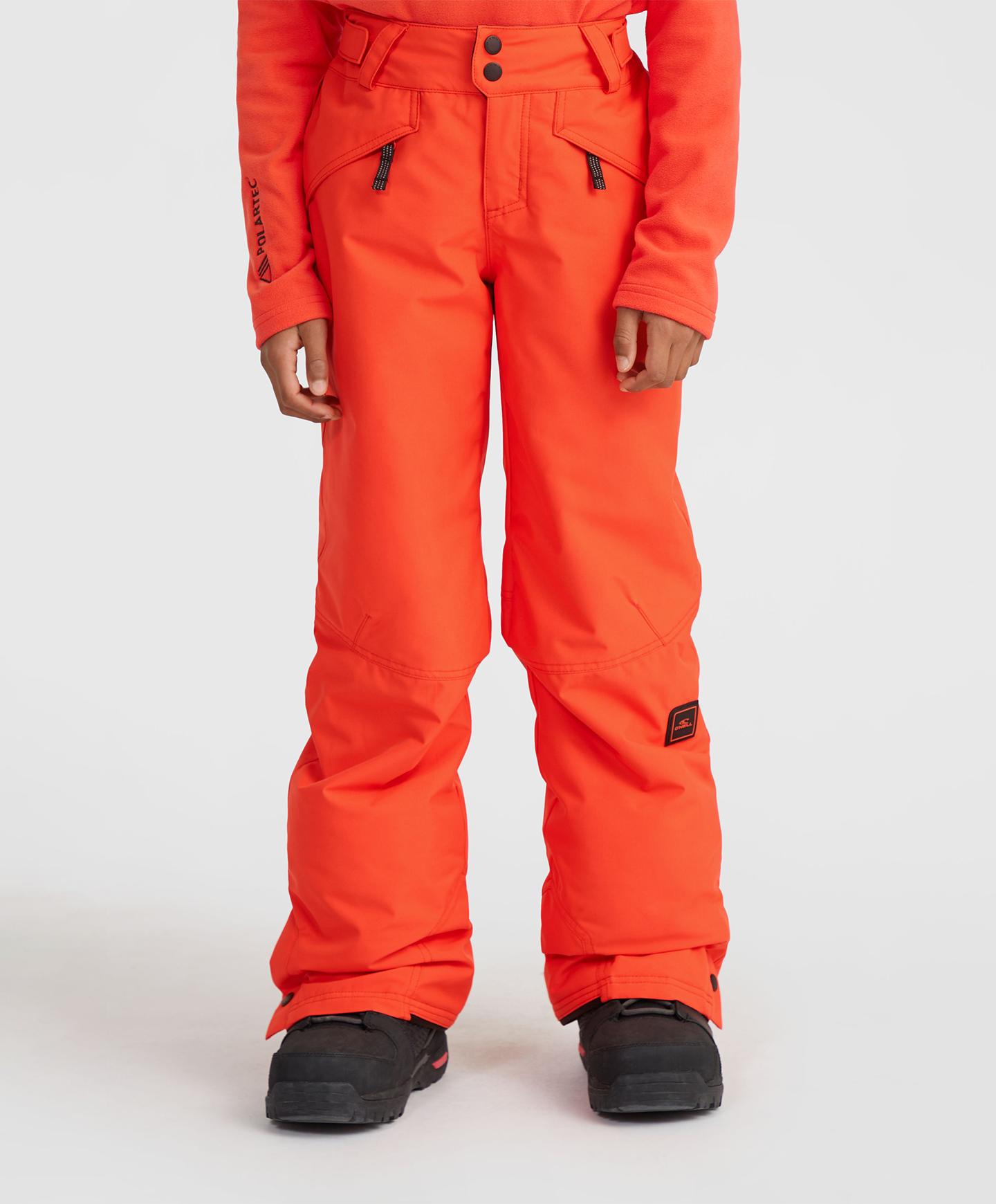 Boy's Hammer Snow Pants - Paprika Flame