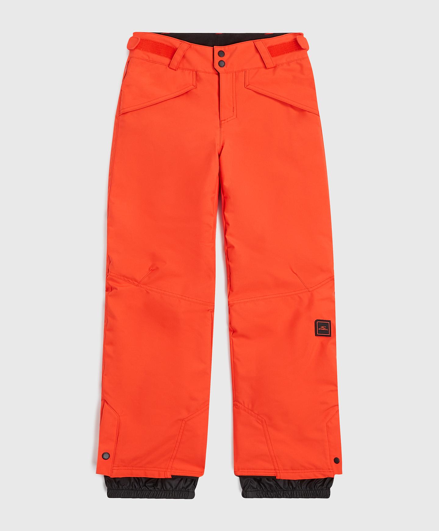 Boy's Hammer Snow Pants - Paprika Flame